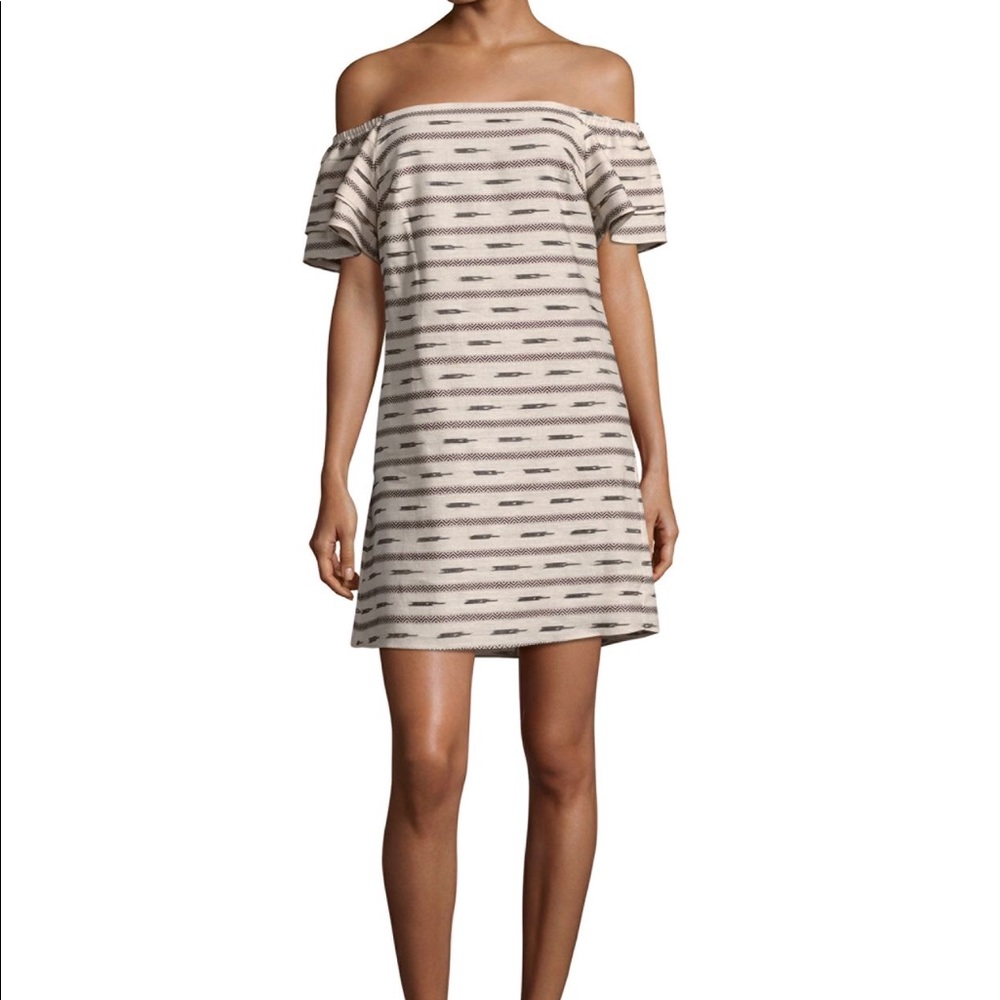 Alice and Olivia off the shoulder dress