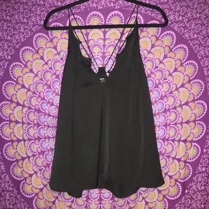 Nasty gal black tank top