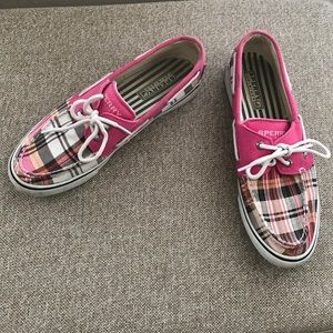 Pink Sperrys