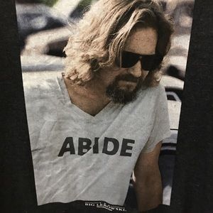 Big Lebowski Dude Abides shirt M