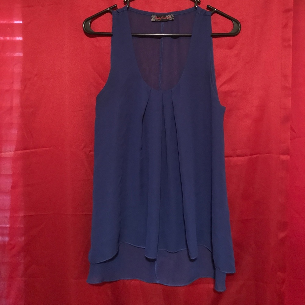 Beautiful ROYAL Blue blouse!