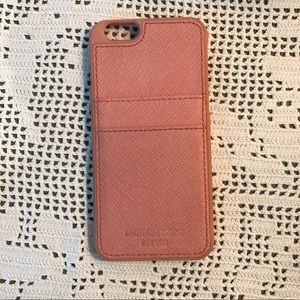 Michael Kors pink iPhone 6 phone case