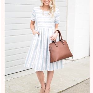 Stripped dress