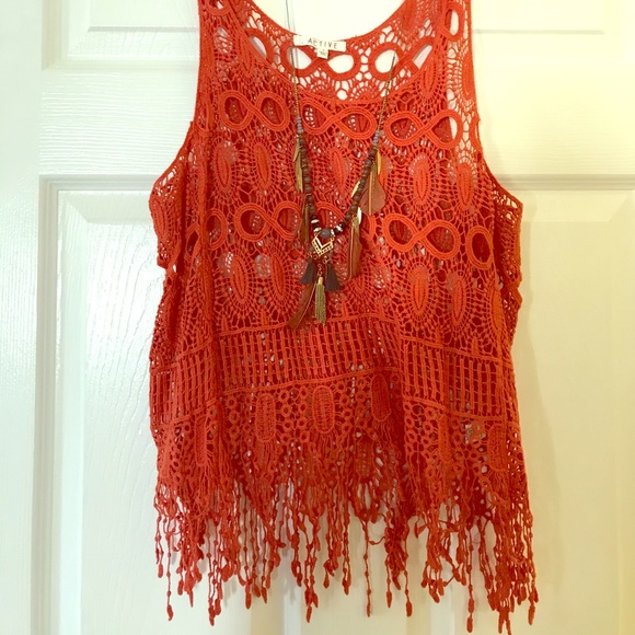 Crochet Tank - Picture 1 of 3