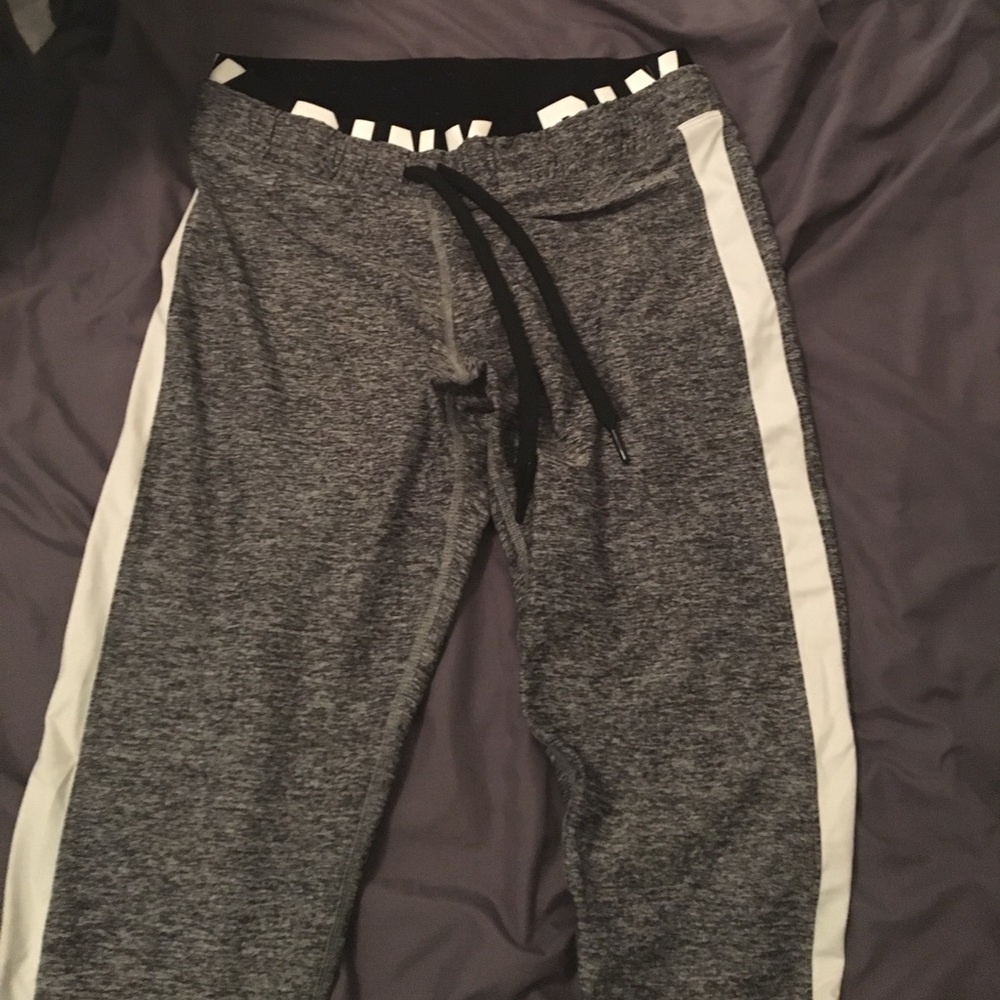 Pink sweatpants