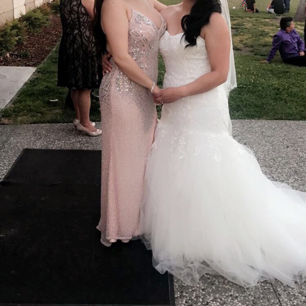 Blush dress