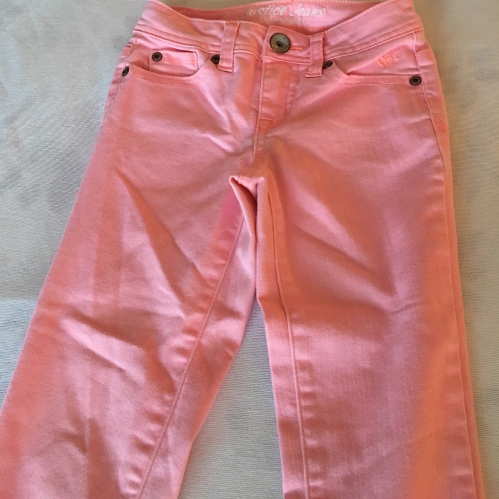 justice girls jeans size 8S