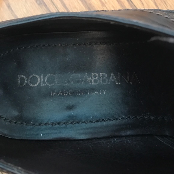 Dolce & Gabbana Men\'s Brogue Oxfords Brown Leather main image 5