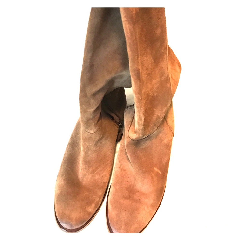 Naughty Monkey Suede Knee High Boots