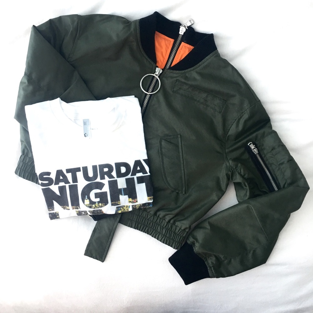 | Zara | Cropped Bomber