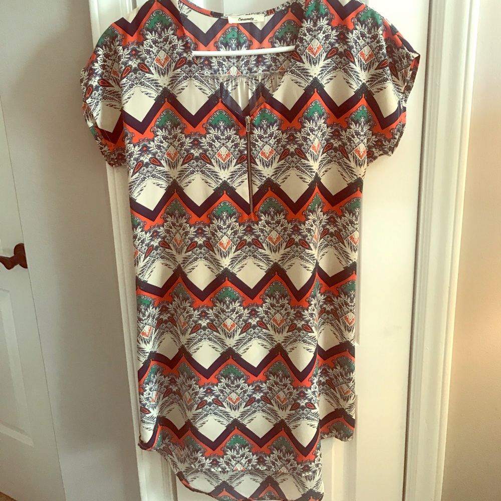 Patterned dress