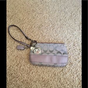 Coach wristlet