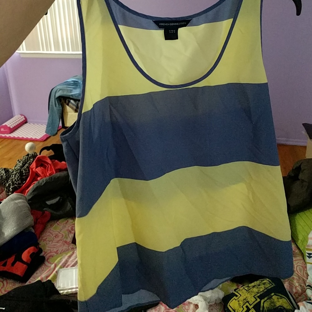 Blue and yellowFrench connection