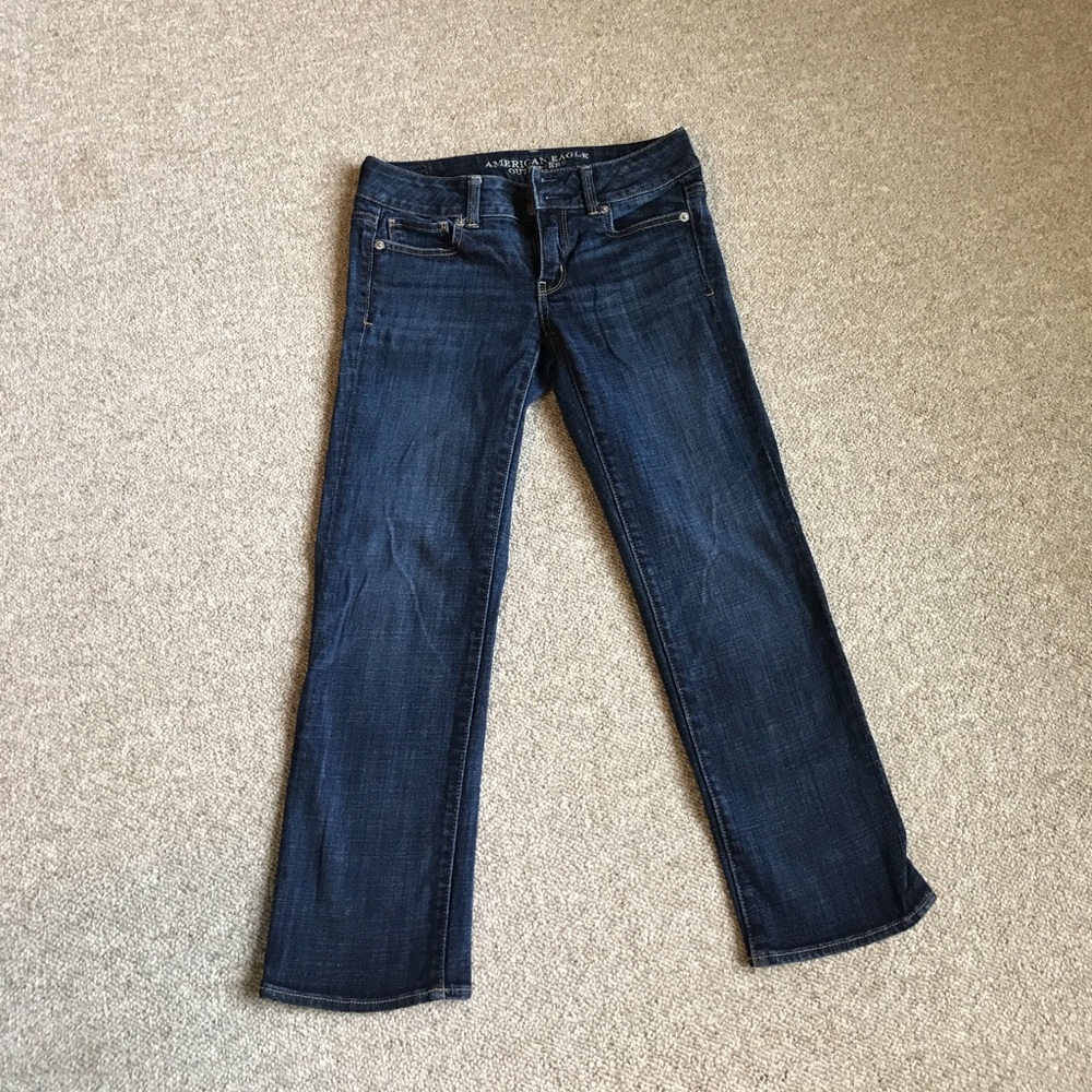 American Eagle Jean Crops