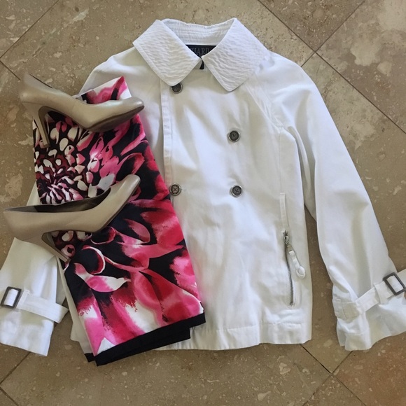 VinTaGe MiLLard FiLlMorE MiLitArY StylE WhiTe JaCKet - Picture 4 of 8