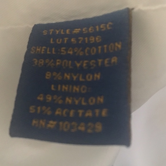 VinTaGe MiLLard FiLlMorE MiLitArY StylE WhiTe JaCKet - Picture 6 of 8