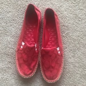 COACH ESPADRILLES- NWOT
