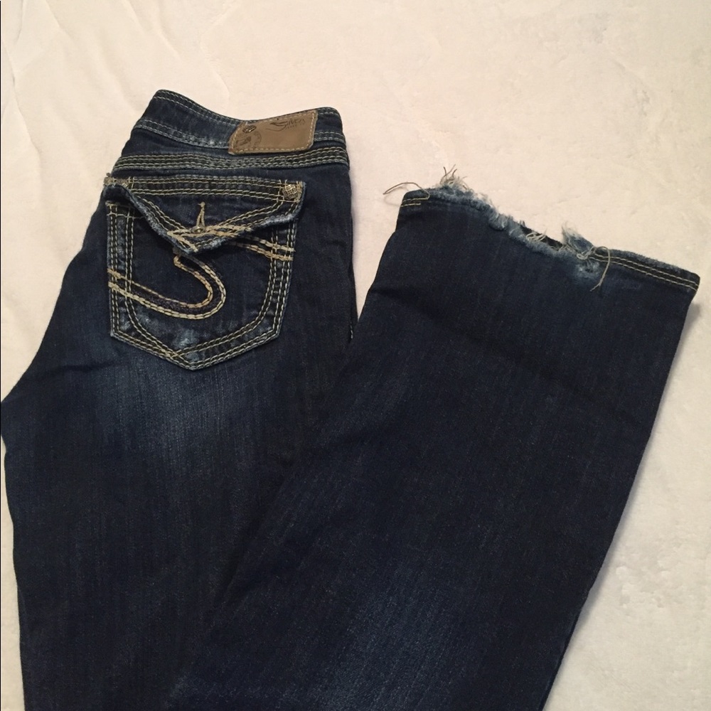 Silver Bootcut Jeans