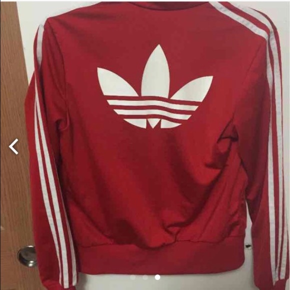 adidas Jackets & Blazers - Red adidas jacket