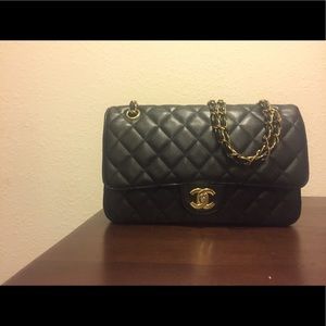 Chanel double flap bag (medium)