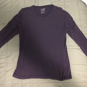 Long Sleeve Purple t-shirt