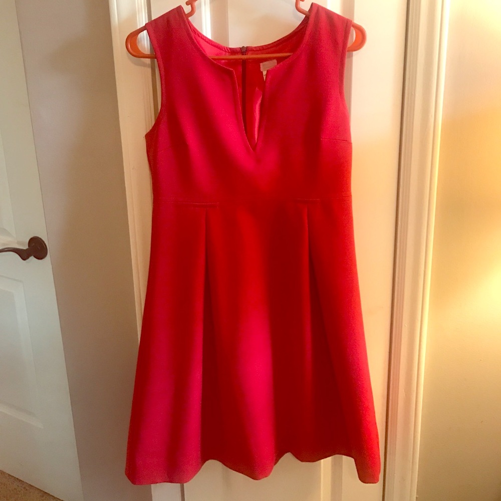 Red dress