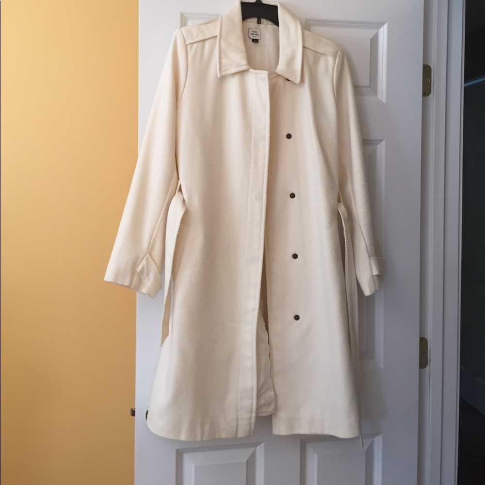 Old Navy winter white coat