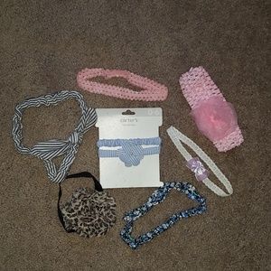 FINAL💜bundle💜 Carter's bow head wraps