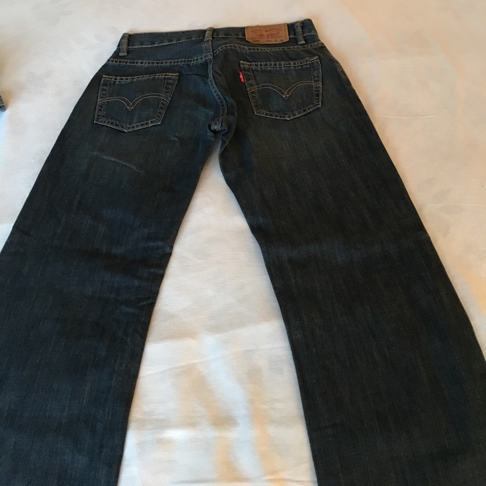 Boys Levi's blue jeans size 10 Reg 25 X 25