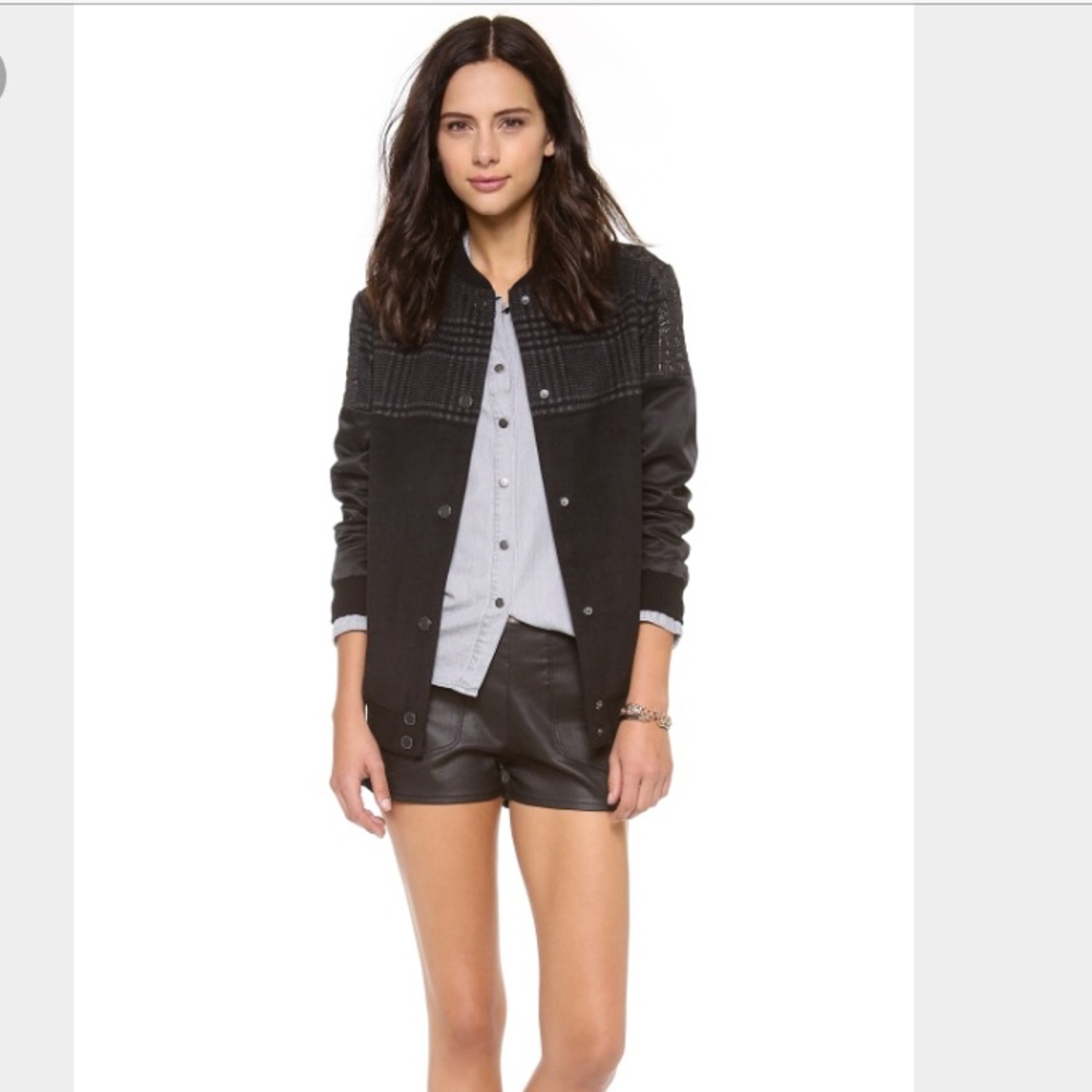 3x1 moto coated short