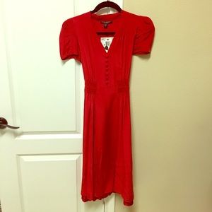 Vintage inspired red bombshell!