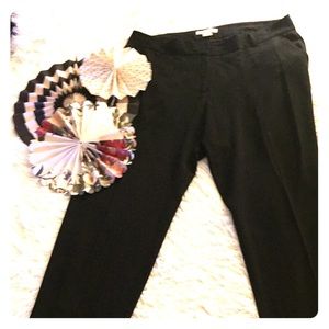 Black ankle pants