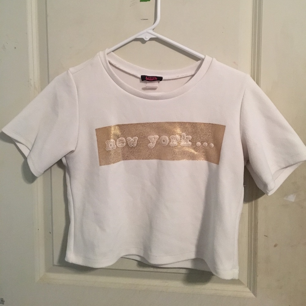NEW YORK.... crop top
