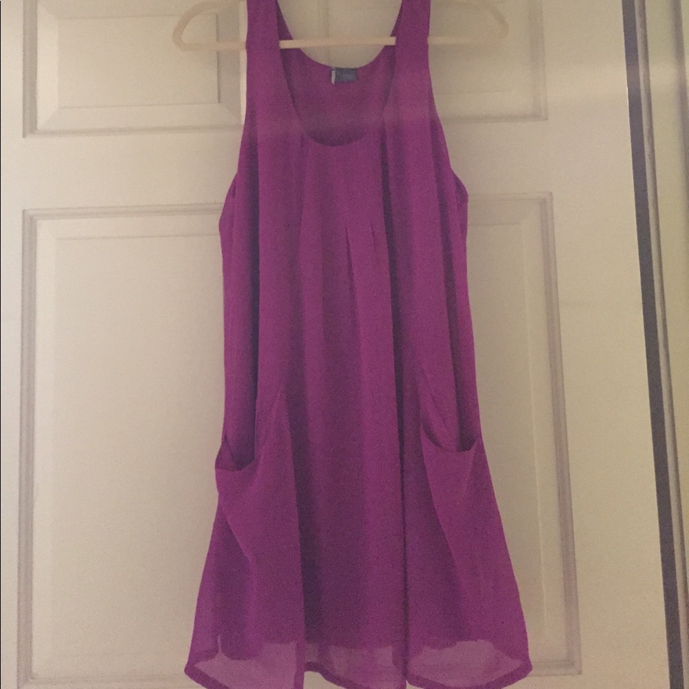 Purple urban outfitters dress