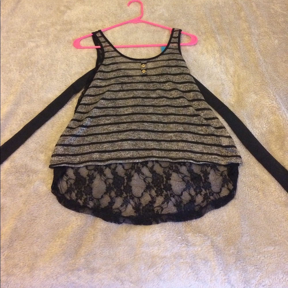 Mesh crop top