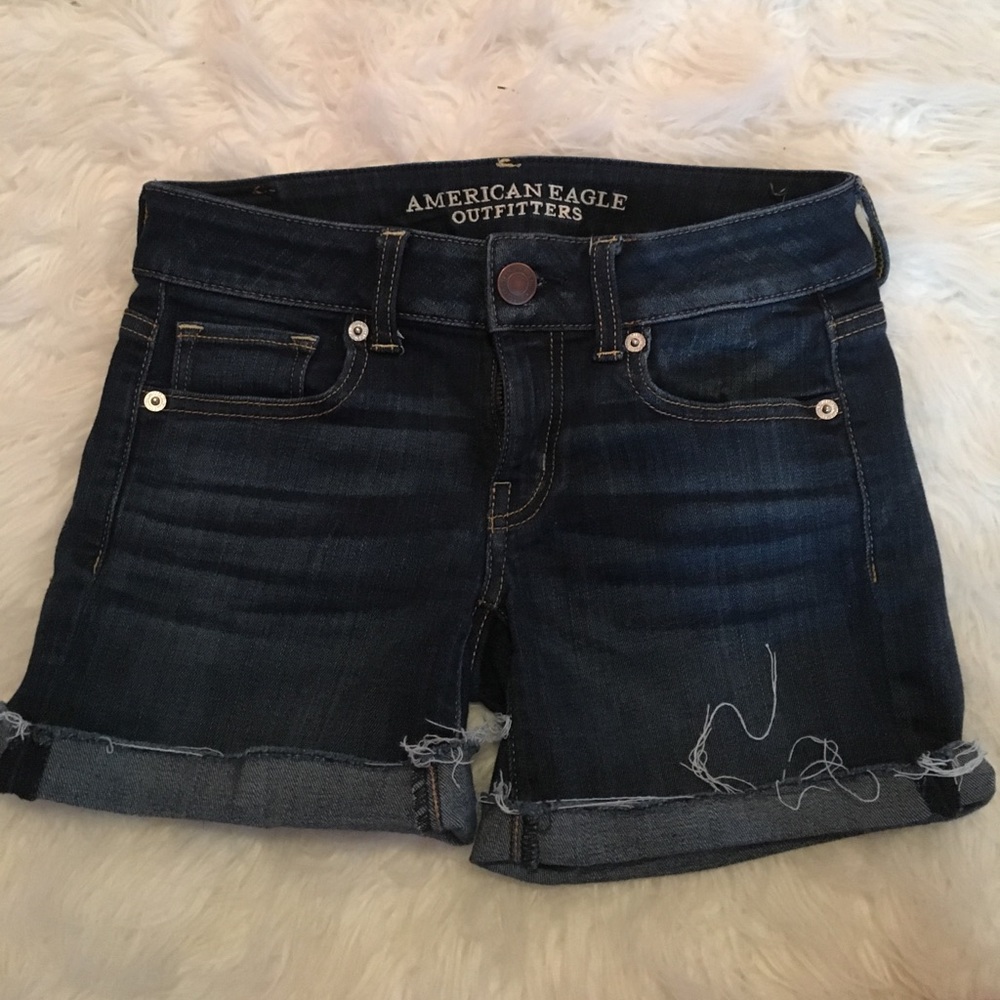 American eagle jean shorts