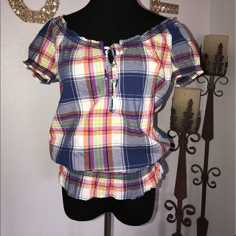 Hollis tee Plaid Shirt