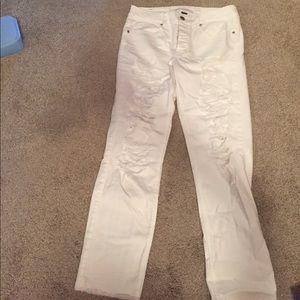 american eagle cropped jeans