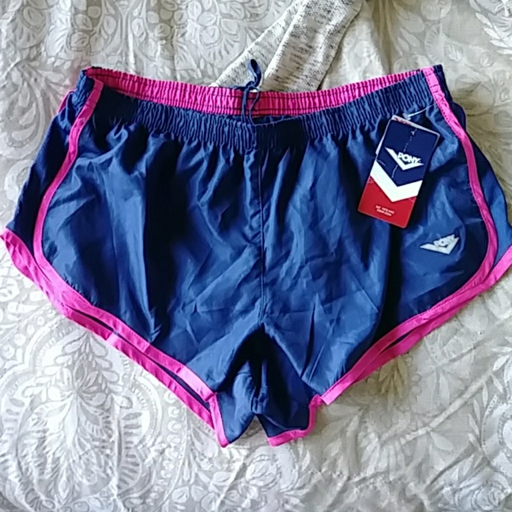 Pony running shorts, New!