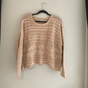 Urban Outfitters cropped knit sweater