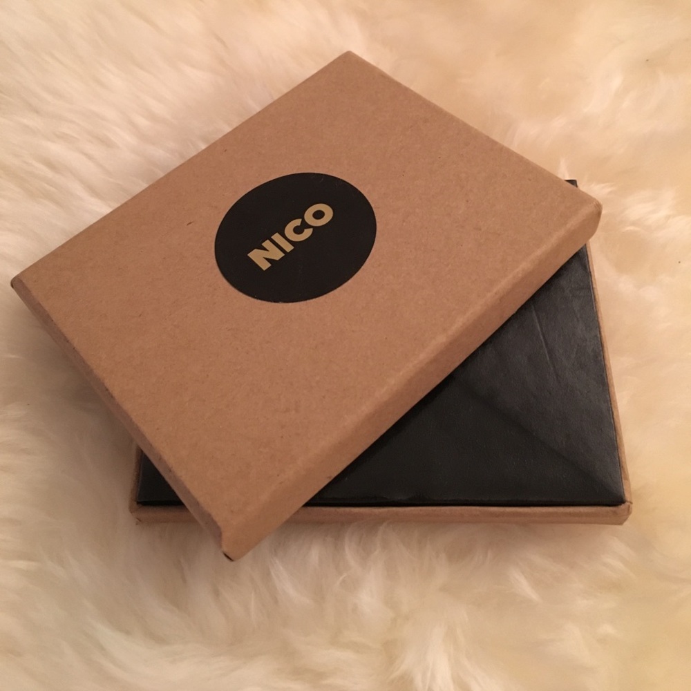 NICO black unisex wallet BNWB