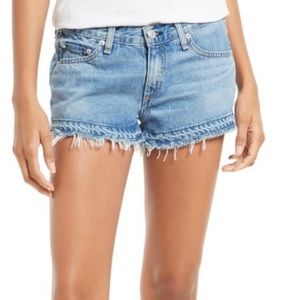 Rag & Bone Released Hem Denim Shorts (Tully)