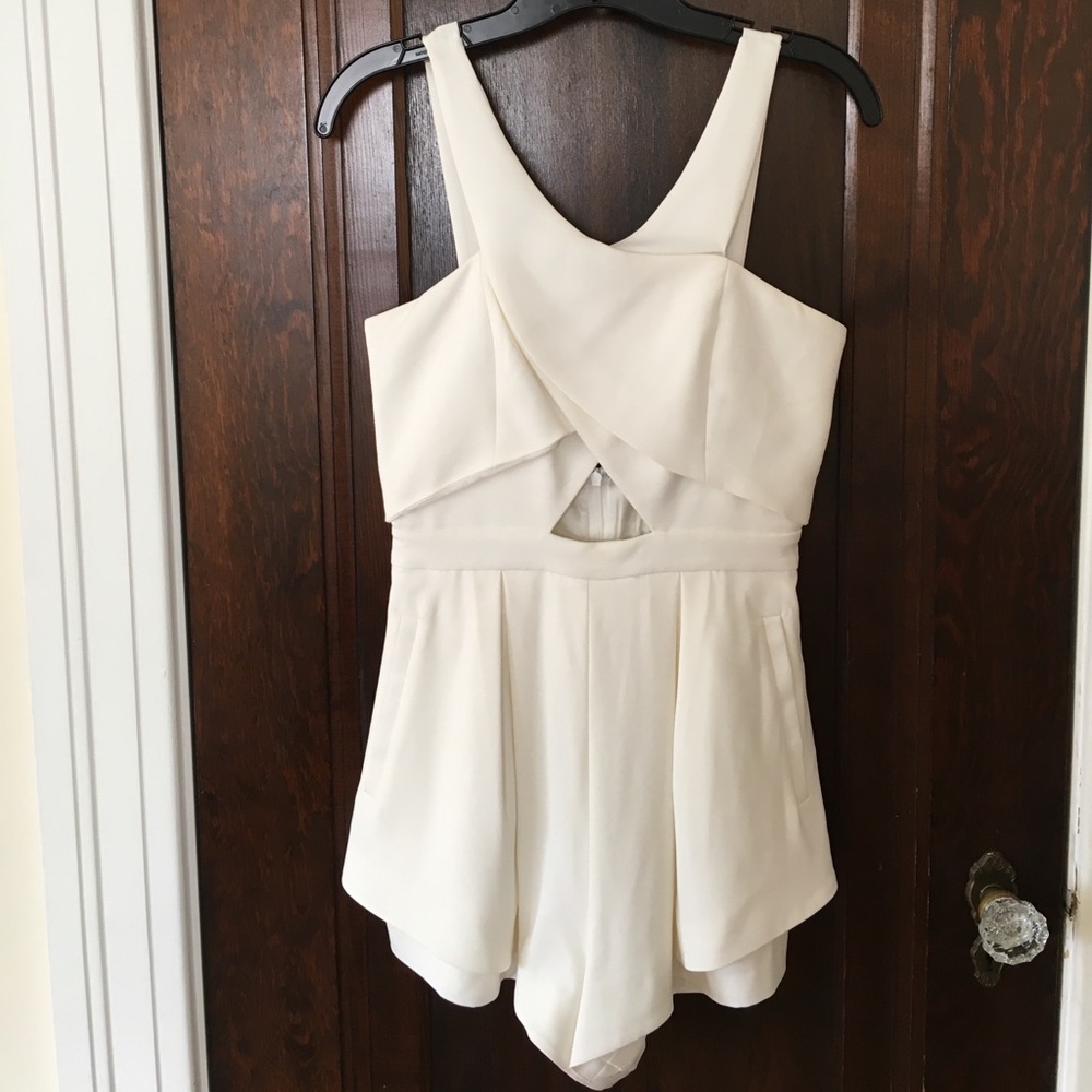 Finders Keepers white romper (small)