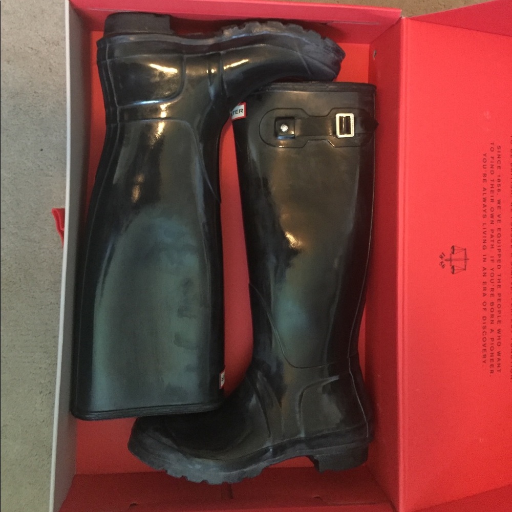 Black Hunter Boots
