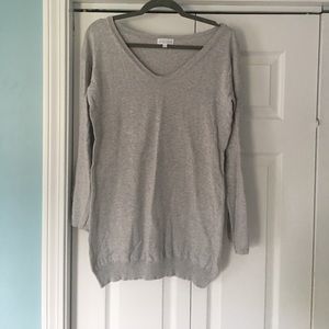 Gray sweater