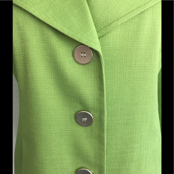 Vibrant lime green blazer - Picture 2 of 8