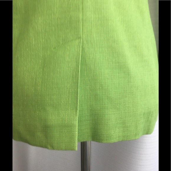 Vibrant lime green blazer - Picture 6 of 8