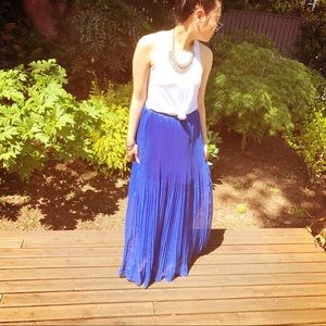 Urban Outfitters Chiffon Maxi Skirt
