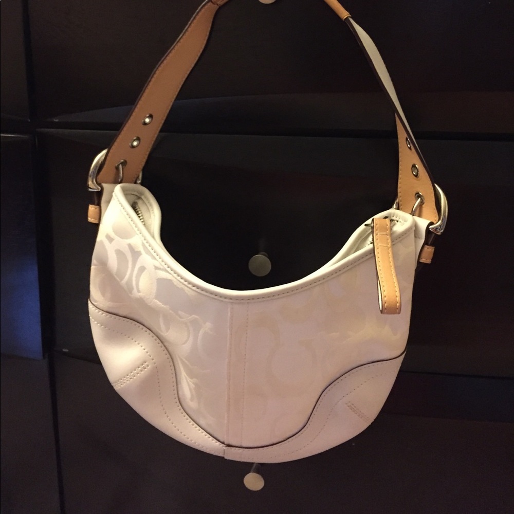 White Coach Hobo Bag