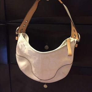 White Coach Hobo Bag